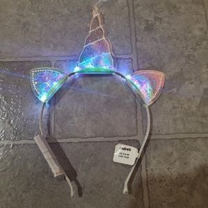 Light up unicorn headband